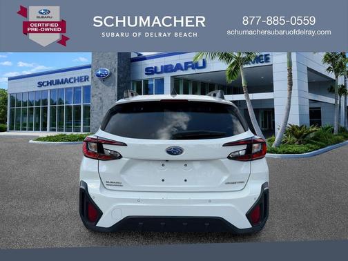 Crystal White Pearl 2024 Subaru Crosstrek Limited