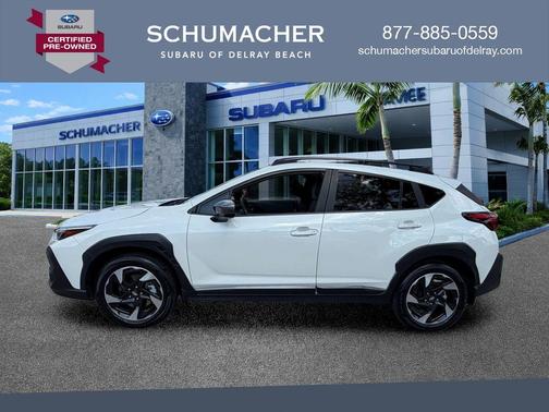 Crystal White Pearl 2024 Subaru Crosstrek Limited