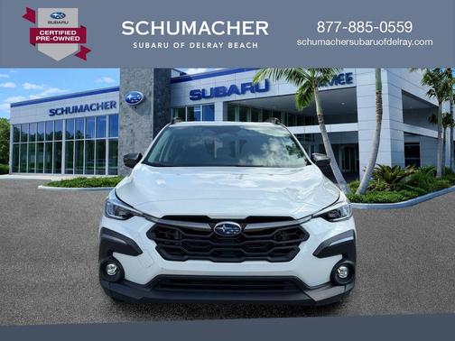 Crystal White Pearl 2024 Subaru Crosstrek Limited