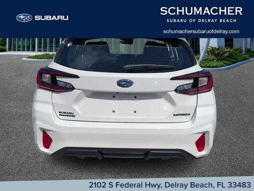 Crystal White Pearl 2026 Subaru Impreza Sport