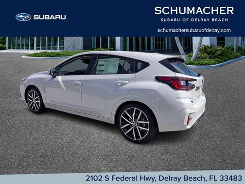 Crystal White Pearl 2026 Subaru Impreza Sport