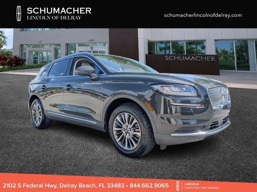 Green Metallic 2022 Lincoln Nautilus Standard