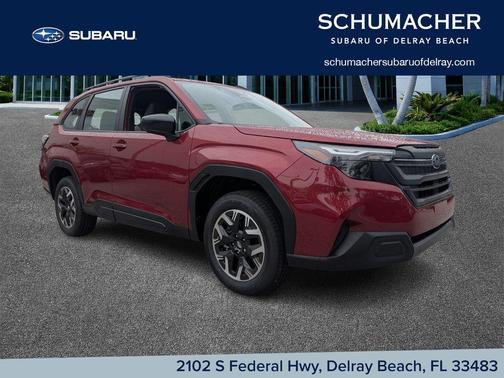 Crimson Red Pearl 2026 Subaru Forester