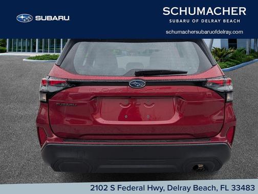 Crimson Red Pearl 2026 Subaru Forester