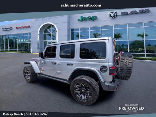 Billet Silver Metallic Clearcoat 2020 Jeep Wrangler Unlimited Rubicon