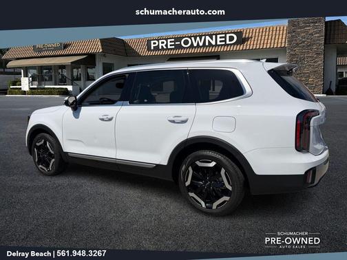 Glacial White Pearl 2025 Kia Telluride EX