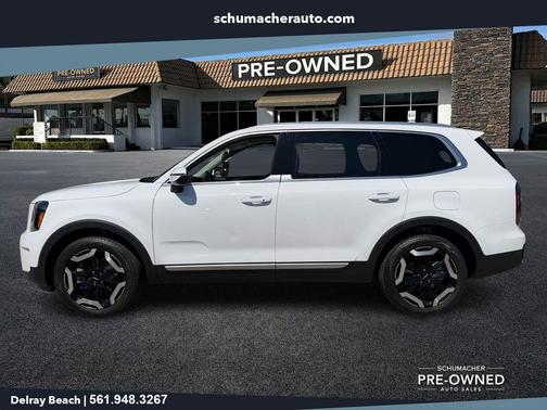 Glacial White Pearl 2025 Kia Telluride EX
