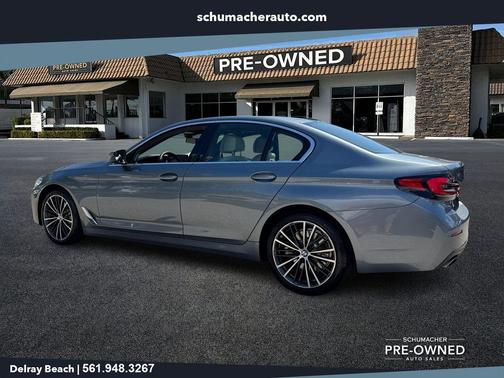 Bluestone Metallic 2022 BMW 530 i