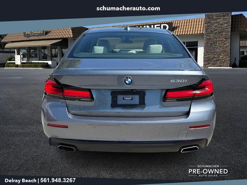 Bluestone Metallic 2022 BMW 530 i