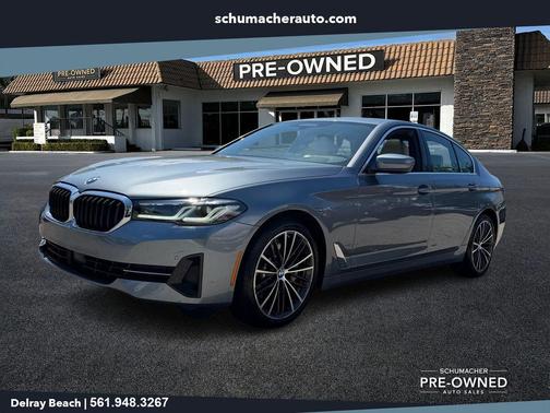 Bluestone Metallic 2022 BMW 530 i