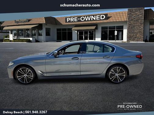 Bluestone Metallic 2022 BMW 530 i