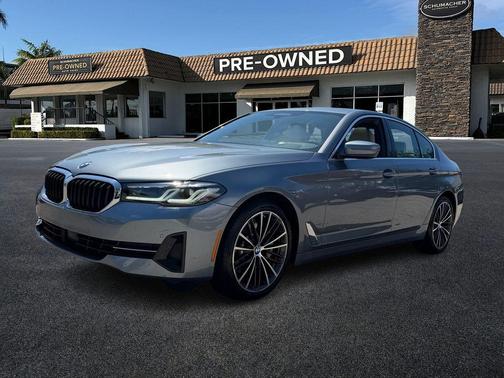 Bluestone Metallic 2022 BMW 530 i