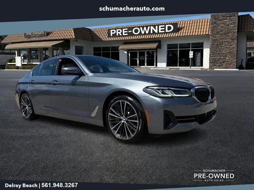 Bluestone Metallic 2022 BMW 530 i