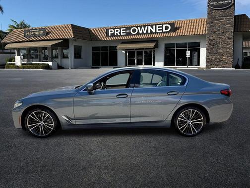 Bluestone Metallic 2022 BMW 530 i