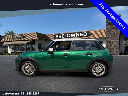 British Racing Green 2025 MINI Hardtop Cooper S