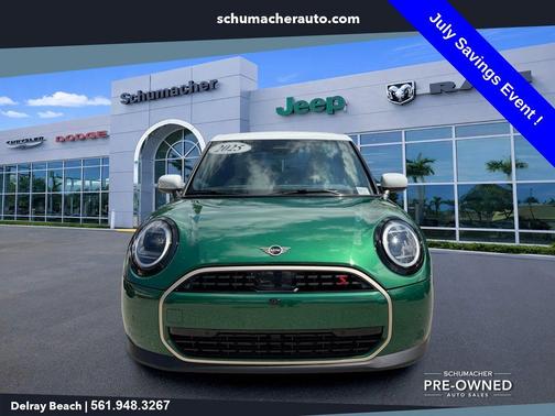 British Racing Green 2025 MINI Hardtop Cooper S