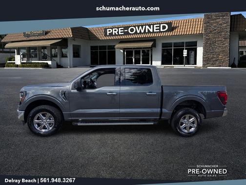 Gray Metallic 2025 Ford F-150 XLT