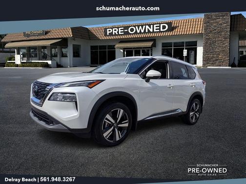 White 2021 Nissan Rogue SL