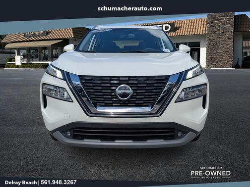 White 2021 Nissan Rogue SL