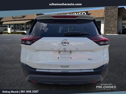 White 2021 Nissan Rogue SL
