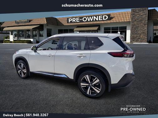 White 2021 Nissan Rogue SL