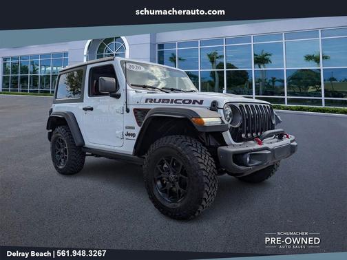 Bright White Clearcoat 2020 Jeep Wrangler Rubicon