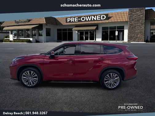 Ruby Flare Pearl 2021 Toyota Highlander Platinum