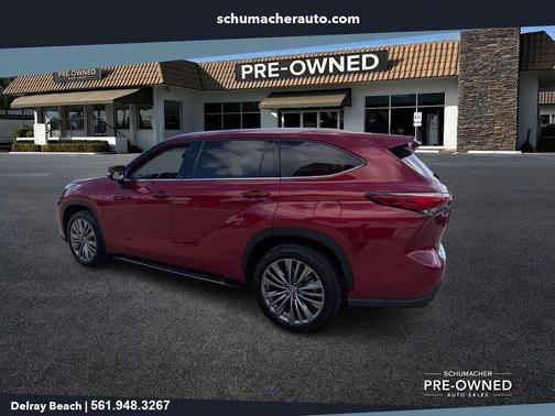 Ruby Flare Pearl 2021 Toyota Highlander Platinum