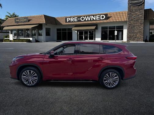 Ruby Flare Pearl 2021 Toyota Highlander Platinum