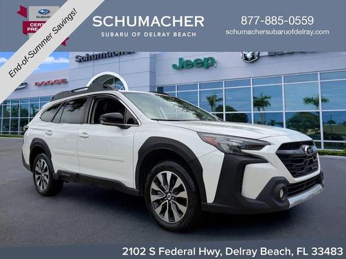 Crystal White Pearl 2024 Subaru Outback Limited