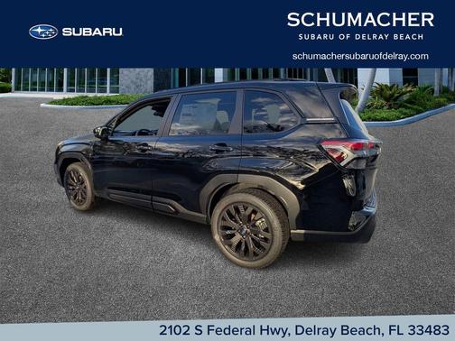 Crystal Black Silica 2026 Subaru Forester Sport