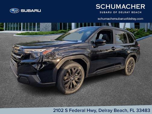Crystal Black Silica 2026 Subaru Forester Sport