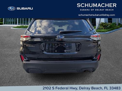 Crystal Black Silica 2026 Subaru Forester Sport