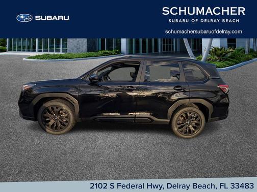 Crystal Black Silica 2026 Subaru Forester Sport