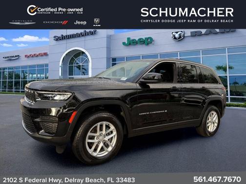 Diamond Black 2025 Jeep Grand Cherokee Laredo X