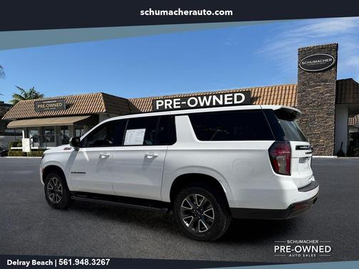 Summit White 2023 Chevrolet Suburban Z71