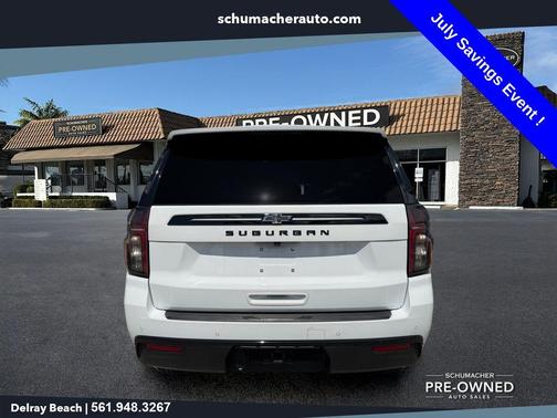 Summit White 2023 Chevrolet Suburban Z71