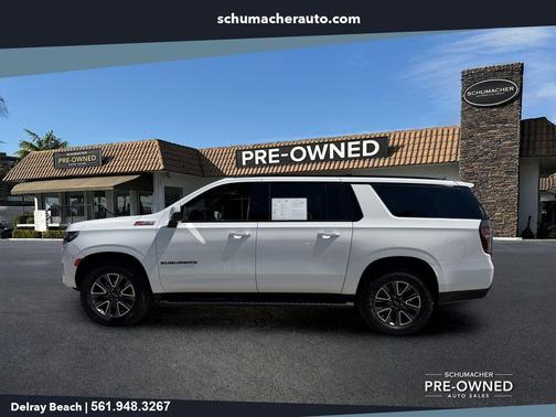 Summit White 2023 Chevrolet Suburban Z71
