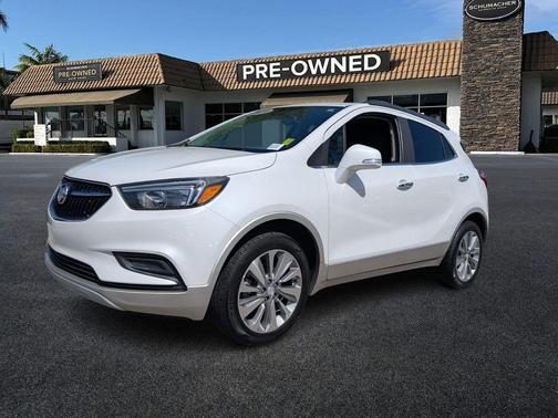 White Frost Tri-Coat 2019 Buick Encore Preferred