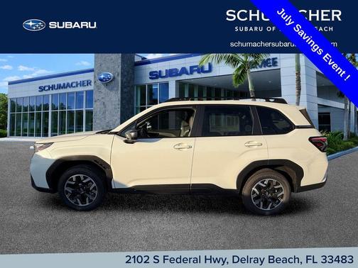 Crystal White Pearl 2026 Subaru Forester Premium