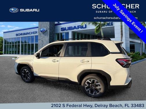 Crystal White Pearl 2026 Subaru Forester Premium