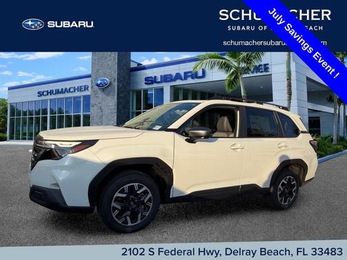 Crystal White Pearl 2026 Subaru Forester Premium