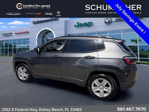 Granite Crystal Clearcoat Metallic 2022 Jeep Compass Latitude