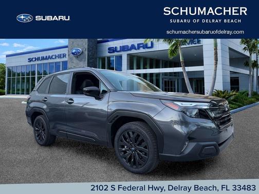 Gray 2026 Subaru Forester Sport