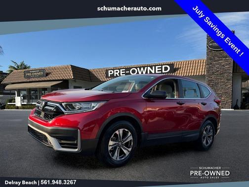 White 2020 Honda CR-V LX