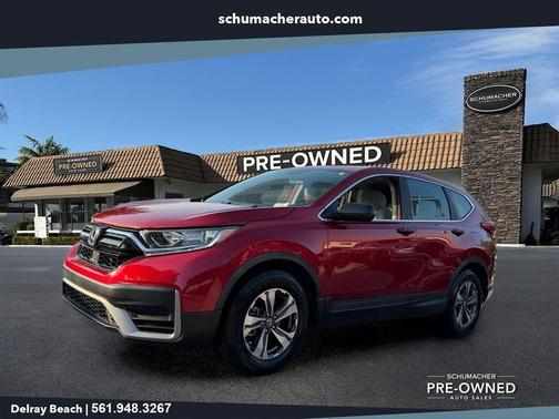 White 2020 Honda CR-V LX