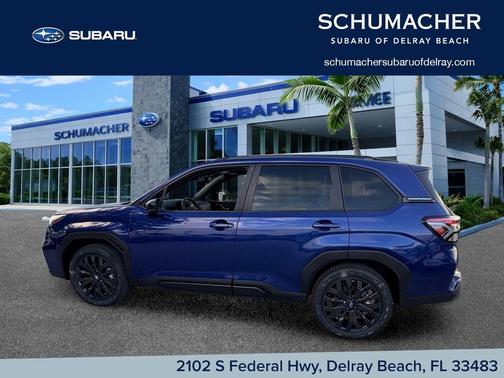Sapphire Blue Pearl 2026 Subaru Forester Sport
