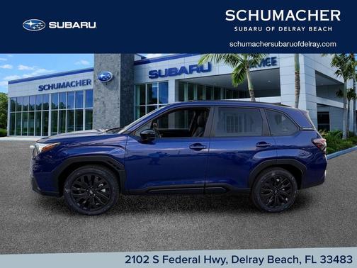 Sapphire Blue Pearl 2026 Subaru Forester Sport