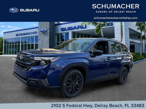 Sapphire Blue Pearl 2026 Subaru Forester Sport