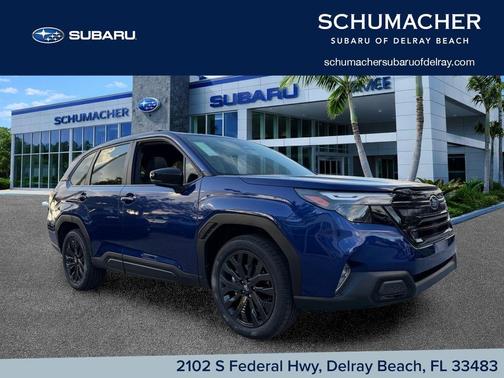 Sapphire Blue Pearl 2026 Subaru Forester Sport